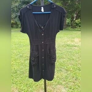Bundle Only: Anthropologie‎ Maeve Black Button Down Dress Size 0